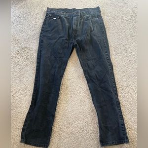 faded glory black jeans